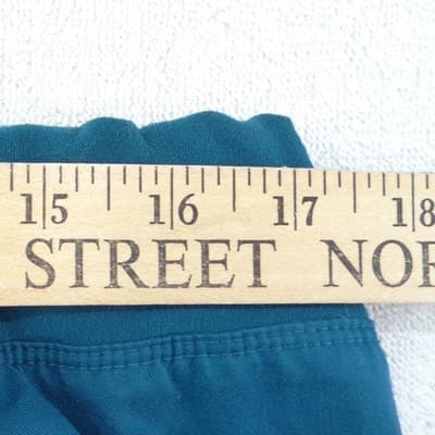 Cherokee Authentic Workwear Women Teal Blue Cargo Scrub Pants Large - Thumbnail 5