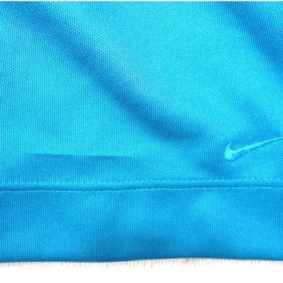 Nike Golf Womens Sleeveless Polo Shirt Teal Blue Fit Dry Medium - Thumbnail 5