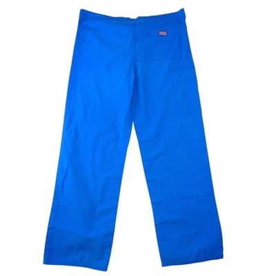 Cherokee Workwear Womens Royal Blue Scrub Pants Cargo Pocket XS - Thumbnail 3