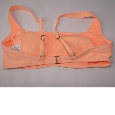 Bikini Tops Lot Set of 3 Sz S Blue Peach Light Blue Swimsuit Beach Pool Swim - Thumbnail 6