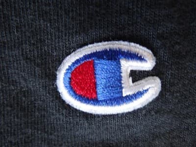 Champion Long Sleeve Logo Shirt - Black - Thumbnail 5