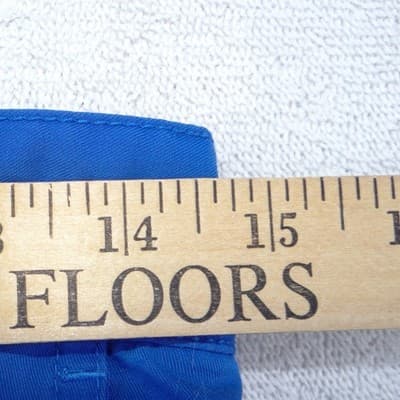 Purple Label by Healing Hands Womens Royal Blue Scrub Pants Petite Small - Thumbnail 4