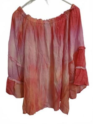 Zac & Rachel Woman 2X Off-Shoulder Blouse NWT - Thumbnail 3