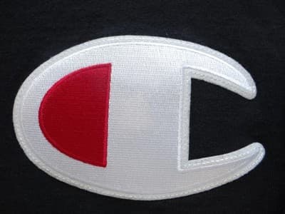 Champion Long Sleeve Logo Shirt - Black - Thumbnail 4