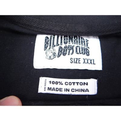 Billionaire Boys Club Astronaut Helmet Long Sleeve T Shirt Black XXXL - Thumbnail 4