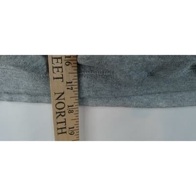 Disney Mickey Mouse Plaid Graphic Sweatshirt Grey Raglan Sleeve Women's - Thumbnail 6