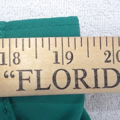 NWT-WonderWink Women 2X Petite Hunter Green Cargo Scrub Pants - Thumbnail 6