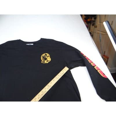 Billionaire Boys Club Astronaut Helmet Long Sleeve T Shirt Black XXXL - Thumbnail 6
