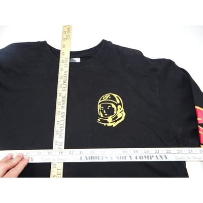 Billionaire Boys Club Astronaut Helmet Long Sleeve T Shirt Black XXXL - Thumbnail 3