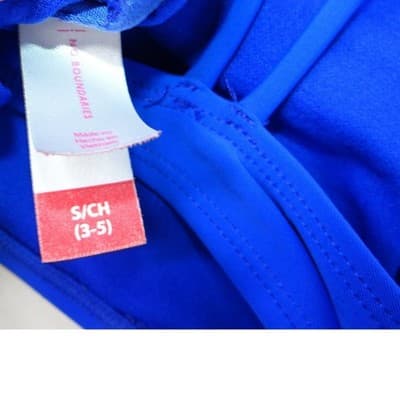 Bikini Tops Lot Set of 3 Sz S Blue Peach Light Blue Swimsuit Beach Pool Swim - Thumbnail 10