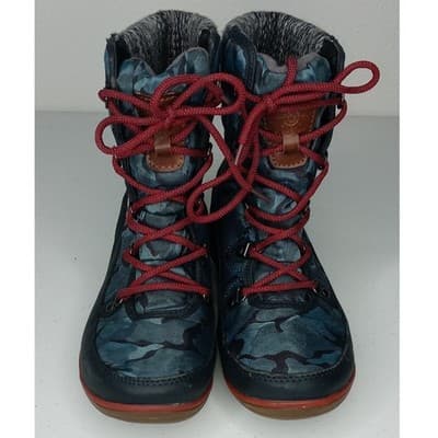 Khombu Womens Winter Boots Camo Lace Up Insulated Warm Snow Boots - Thumbnail 3
