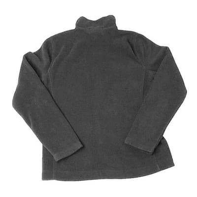 Vintage RL Ralph Lauren Active Petite Black Fleece Zip Jacket Gold Snowflake - M - Thumbnail 7