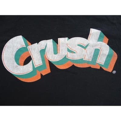 Crush Logo Black Short Sleeve T-Shirt Menswear - Thumbnail 2