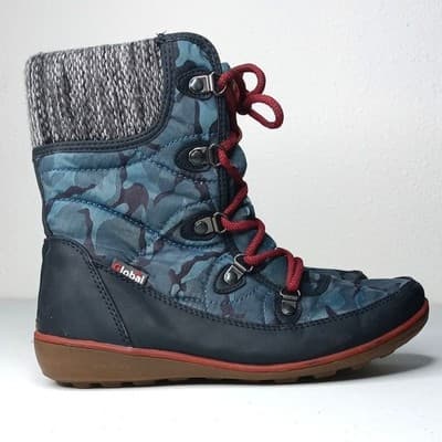 Khombu Womens Winter Boots Camo Lace Up Insulated Warm Snow Boots - Thumbnail 6
