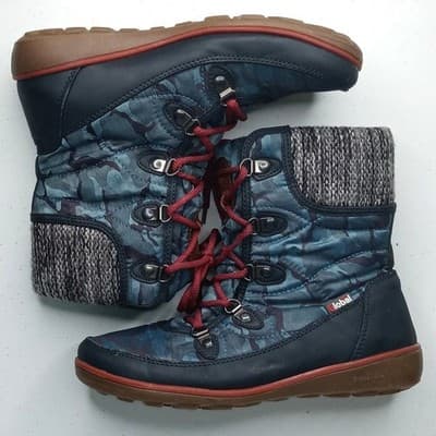 Khombu Womens Winter Boots Camo Lace Up Insulated Warm Snow Boots - Thumbnail 9