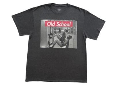 Vintage Batman and Robin Graphic 'Old School' T-shirt