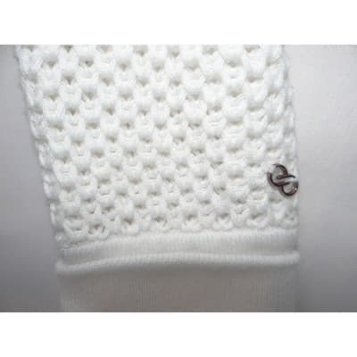 Calia by Carrie Underwood Effortless Crochet Sweater Pure White Open Back XS NEW - Thumbnail 8