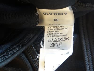 Old Navy Active Sports Bra - Black XS - Thumbnail 3