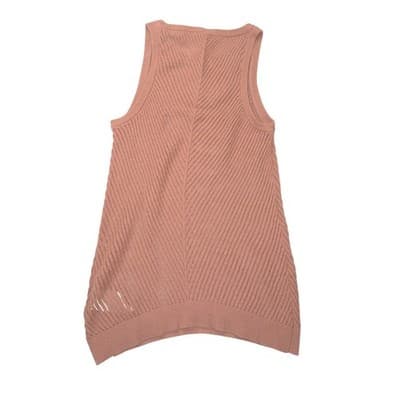Scotch & Soda Maison Scotch Mauve Chevron Pointelle Knit Tank Top XS - Thumbnail 3