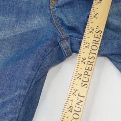LL Bean Signature Blue Straight Leg Jeans Womens 8P Medium Wash Denim Classic - Thumbnail 5