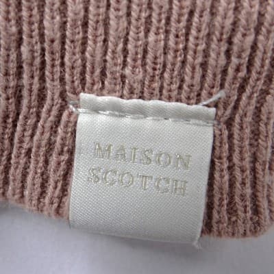 Scotch & Soda Maison Scotch Mauve Chevron Pointelle Knit Tank Top XS - Thumbnail 4