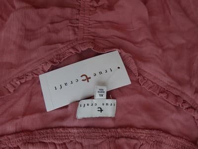 True Craft Flirty Coral Peplum Top NWT- Perfect for Summer - Thumbnail 3