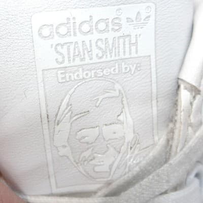 Adidas Stan Smith White Leather Low Top Sneakers Women's Size 5.5 - Thumbnail 2