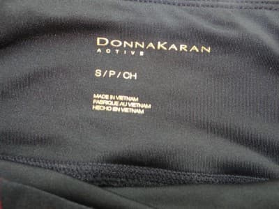 DK Active Floral Print Leggings - Black & Burgundy - Thumbnail 6