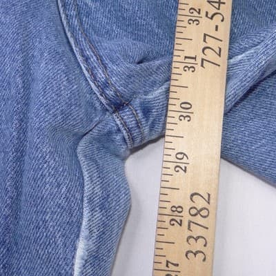 Vintage D'Mode Classix Flare Jeans Blue Dragonfly Pockets 90s Womens Size 13 - Thumbnail 8