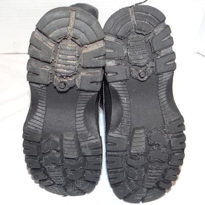 Storm Kidz Black Snow Boots Big Kid 3 Double Strap Platform Winter Shoes - Thumbnail 7
