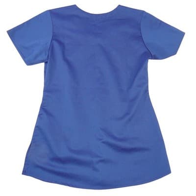 WonderWink PRO Renew Scrub Set Womens XXS Top XS Pants Royal Blue V-Neck Cargo - Thumbnail 10