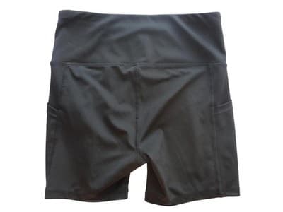 Ebb & Flow Comfortable Black Active Shorts with Pockets - Thumbnail 2