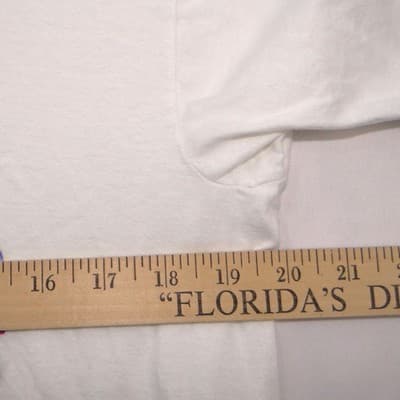 Vintage Bahamas Island Hoppers Dolphin Graphic T-Shirt White XL Tropical Tees - Thumbnail 15