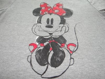 Disney Minnie Mouse Graphic Tee - Cute & Comfy - Thumbnail 3