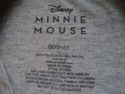 Disney Minnie Mouse Graphic Tee - Cute & Comfy - Thumbnail 4