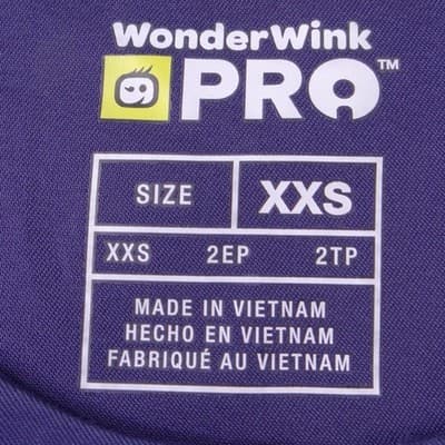 WonderWink PRO Renew Scrub Set Womens XXS Top XS Pants Royal Blue V-Neck Cargo - Thumbnail 9