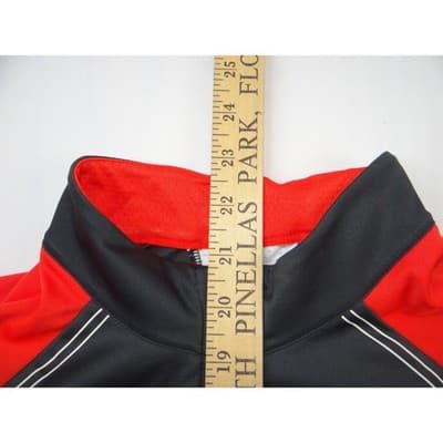 Craft Mens L1 Ventilation Cycling Jersey Black Red White Full Zip Size M 1900874 - Thumbnail 6