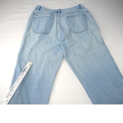 Jeanology Newport News Womens Jeans Star Mesh Cutouts Embellished Denim Sz 16 - Thumbnail 9
