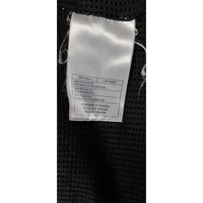 Jordan Black Track Jacket Reflective Stripe Full Zip Men's Medium Athletic - Thumbnail 5