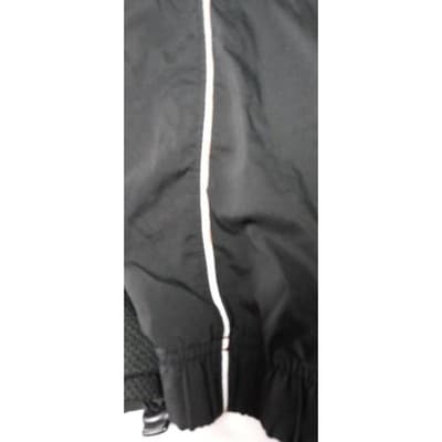 Jordan Black Track Jacket Reflective Stripe Full Zip Men's Medium Athletic - Thumbnail 10