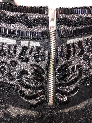 Elegant Black Beaded Top by Topshop - Thumbnail 3
