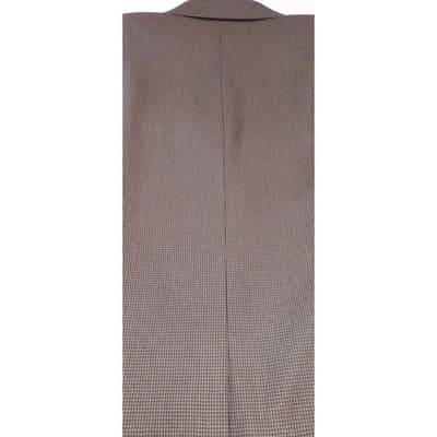 Geoffrey Beene Men's Brown Textured Blazer Jacket Classic Fit Business Casual - Thumbnail 8