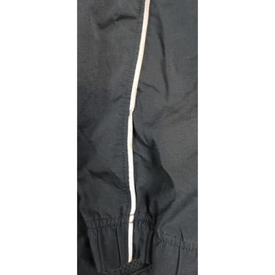 Jordan Black Track Jacket Reflective Stripe Full Zip Men's Medium Athletic - Thumbnail 11