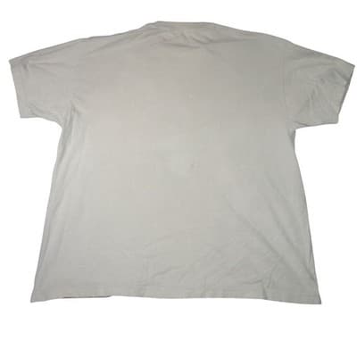Half Evil 333 Mens Graphic T-Shirt Cream Off-White Devils Rabbits Streetwear XL - Thumbnail 3