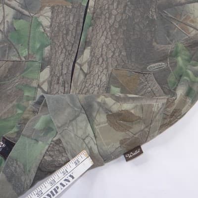 VTG Walls Realtree Hardwoods Camo Full Zip Hoodie Mens Brown Green Camouflage - Thumbnail 6