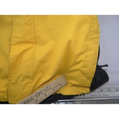 Free Country FCXtreme Mens Yellow Grey Hooded Ski Jacket Fleece Lined Small - Thumbnail 15