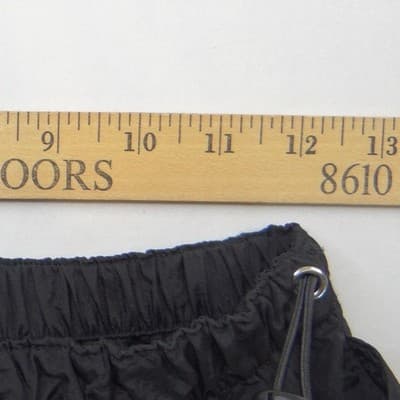 NWT-Charlotte Russe Womens Black Nylon Athletic Shorts Side Toggles S - Thumbnail 6
