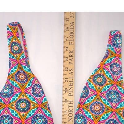 NWT-Volcom Womens Geometric Mandala Print Cut Out Monokini Swimsuit AST M - Thumbnail 8