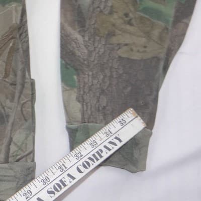 VTG Walls Realtree Hardwoods Camo Full Zip Hoodie Mens Brown Green Camouflage - Thumbnail 11