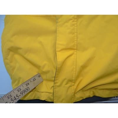 Free Country FCXtreme Mens Yellow Grey Hooded Ski Jacket Fleece Lined Small - Thumbnail 14